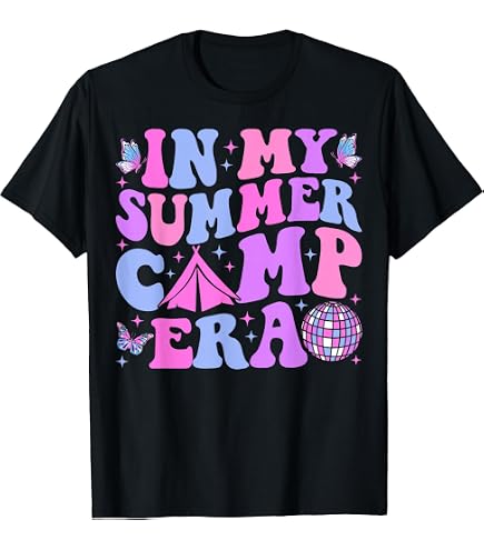 Amazon.com: Retro Summer Camp T-Shirt. 70s 80s Vintage Camping